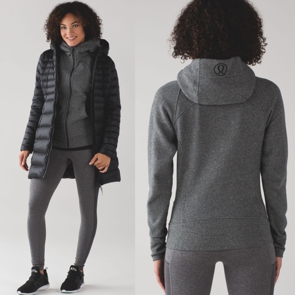 lululemon athletica Sweaters - Lululemon Scuba Hoodie *Light Cotton Fleece